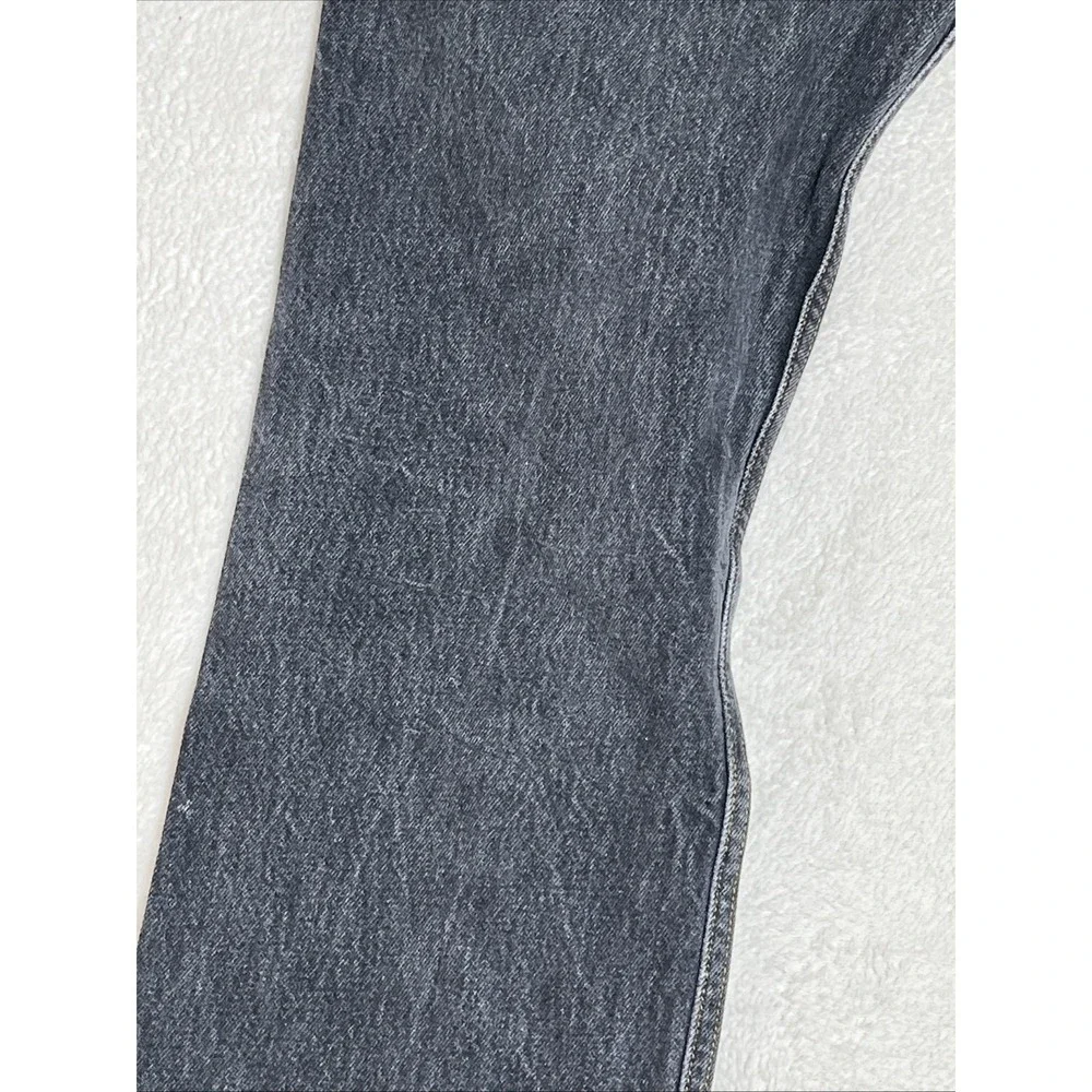 Vintage Levis 501 Black Jeans‎ Men 32x32 (31x 29) Y2K Button Fly Denim Straight